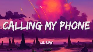 Lil Tjay  Calling My Phone Lyrics [upl. by Vashti]