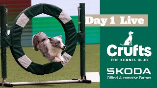 Day 1 LIVE  Crufts 2025 [upl. by Higgs]