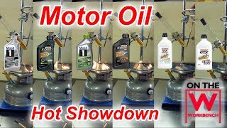 Motor Oil Testing  Hot Part 2 of 2 [upl. by Eiramanin]