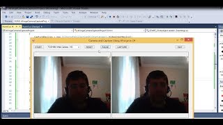 C Development Camera and Capture using AForge Library Code included VS 2017 [upl. by Bertle]