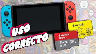 😉 CÓMO FUNCIONA la MICRO SD para Nintendo Switch Mejor tarjeta trucos   Nintencomedy [upl. by Notnirt876]