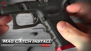 How to install a Glock Magazine catchrelease [upl. by Riplex390]