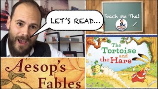 Read Aloud  The Tortoise amp The Hare  Aesops Fables [upl. by Akcinat714]