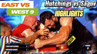 Todd Hutchings vs Ibragim Sagov Official HIGHLIGHTS [upl. by Enelyahs814]