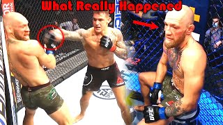 SHOCKING What Really Happened Dustin Poirier vs Conor McGregor 2 [upl. by Arayk]