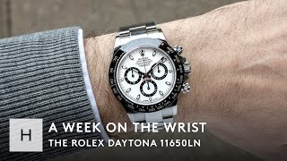 Rolex Daytona A Look Behind The Hype  A Week On The Wrist [upl. by Xymenes146]