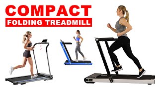 💪 5 Best Compact Folding Treadmills for Small Spaces  Asuna  Julyfox WalkingPad  Goplus [upl. by Mossberg]