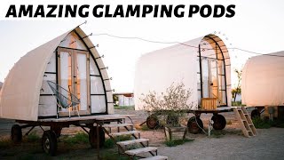 7 Unique Prefab Glamping Pods [upl. by Anavrin]