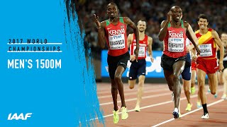 Mens 1500m Final  IAAF World Championships London 2017 [upl. by Dorman632]