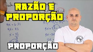 Razões e Proporções  PROPORÇÕES [upl. by Sokairyk]