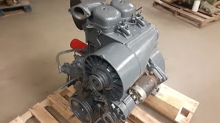 Deutz F2L912 AirCooled 2Cylinder Diesel Engine [upl. by Allveta]