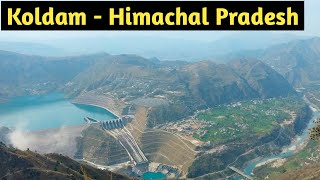 Koldam  A beautiful dam in Bilaspur Himachal Pradesh [upl. by Allekim]