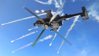 US Pilot Performs Insane Stunt With His Apache Helicopter [upl. by Oidacra]