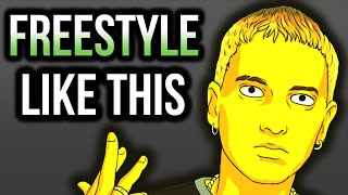 How To Freestyle Rap Better In 5 Simple Steps For Beginners [upl. by Rochella]