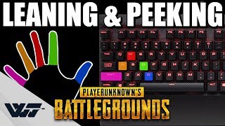 GUIDE How to fluently LEAN amp PEEK Using Q and E in PUBG Keyboard Cam [upl. by Mendy856]