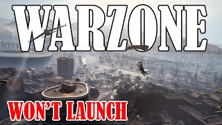 Call of Duty Warzone Not Launching on PC Battlenet [upl. by Nalyorf]