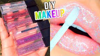 MAKE YOUR OWN MAKEUP 9 DIY Projects You Need To Know Lipstick Eyeliner LipglossEyeshadows amp More [upl. by Helbonna]