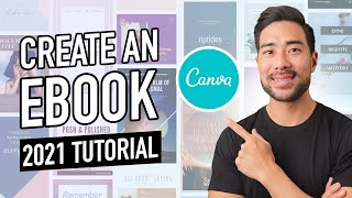 HOW TO CREATE AN EBOOK IN CANVA [upl. by Notnats]