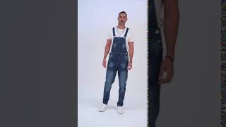 Mens Denim Dungarees  Bertie from Wash Clothing Co [upl. by Westbrooke599]