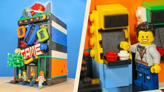 LEGO Old School ARCADE MOC Modular [upl. by Ashmead]