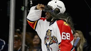 Subban dresses as Jagr in Breakaway Challenge [upl. by Zillah]