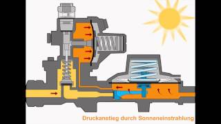 Funktion Sicherheitsabblaseventil PRV [upl. by Joliet]