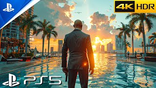 MIAMI PS5 Immersive ULTRA Realistic Graphics Gameplay 4K60FPS Hitman 2 [upl. by Eiramrebma495]