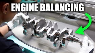 How Engine Balancing Works  Smooth Running Cars [upl. by Nnyled393]