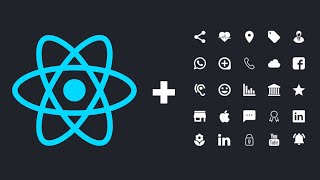 The best way to use icons in React with React Icons [upl. by Gretna]