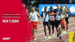 Mens 800m Final  IAAF World Championships London 2017 [upl. by Lleral547]