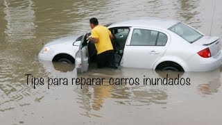 Como arreglar un carro inundado puedo comprar un carro que se inundo [upl. by Elyrehc279]