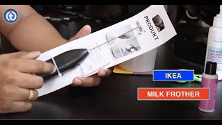 IKEA MILK FROTHER Review amp Battery Installation [upl. by Behm]