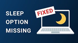 How To Fix Sleep option Issues In Windows 10 [upl. by Ronn]