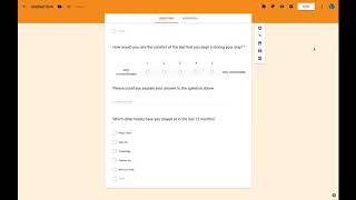 Creating an online survey with Google Forms [upl. by Nonahs]