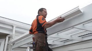 How to Install Guttering  Mitre 10 Easy As DIY [upl. by Shere]