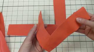 How To Sew a Mitered Corner in Banding [upl. by Danni607]