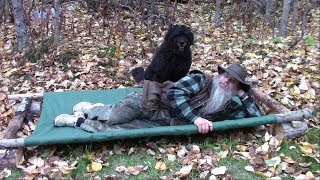 Make An Ultralight Camp Cot [upl. by Eeryk820]