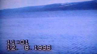 Loch Ness Monster film 1996 sighting Urquart Castle Inverness [upl. by Harlamert]