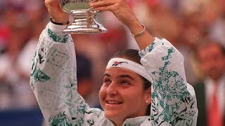 Arantxa Sanchez Vicario vs Steffi Graf 1994 US Open Final Highlights [upl. by Anitsirc]