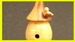 Turn a Miniature Bird for Bird House Ornaments [upl. by Maurits]