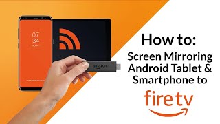 Mirror Android to Fire TV [upl. by Phyllys]