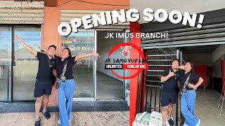 PASILIP SA BAGONG BRANCH NI JK SAMGYUPSAL [upl. by Debby]