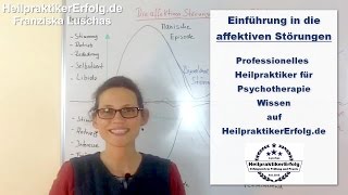 Heilpraktiker Psychotherapie Einführung in die Affektiven Störungen [upl. by Convery]