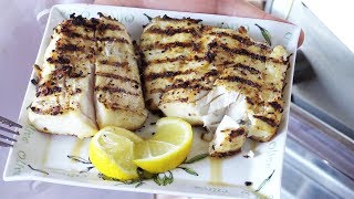 How to Cook Grilled Striped Bass BBQ Striper [upl. by Lokim]