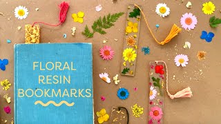 DIY Bookmarks With Resin  Pressed Flowers [upl. by Hayidan]