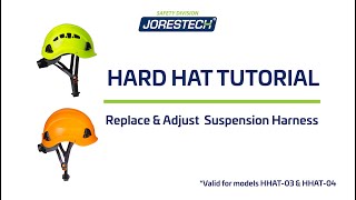 Hard Hat Tutorial How to Replace and Adjust Helmet Suspension [upl. by Deryl]