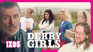 DISASTER TRIP  Derry Girls 1X05 Reaction [upl. by Jsandye]