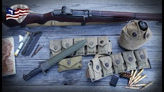 M1 Garand Accessories and WW2 Gear [upl. by Rusty]