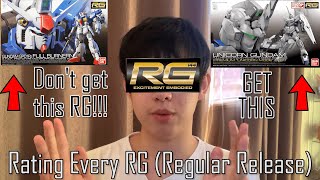 Rating Every RG Real Grade In One Video  Pt1 Regular Release [upl. by Silberman889]