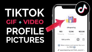 How to Use Any GIF or Video as your TikTok Profile Picture [upl. by Yecak]